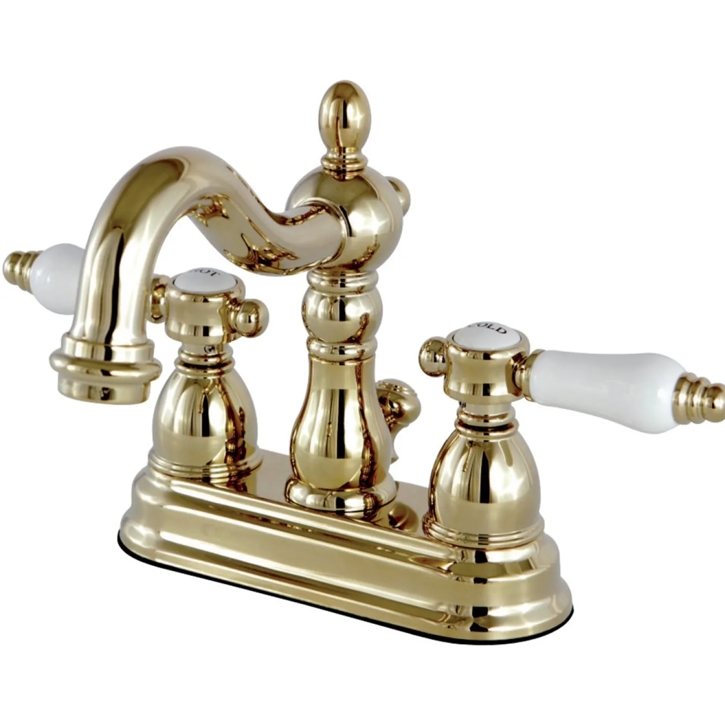Kingston Brass Bel-Air Deck Mount 4" Centerset Bathroom Faucet