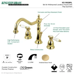 Kingston Brass Bel-Air Deck Mount 8
