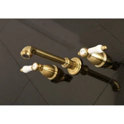 Kingston Brass Bel-Air 2-Handle Wall Mount Roman Tub Faucet