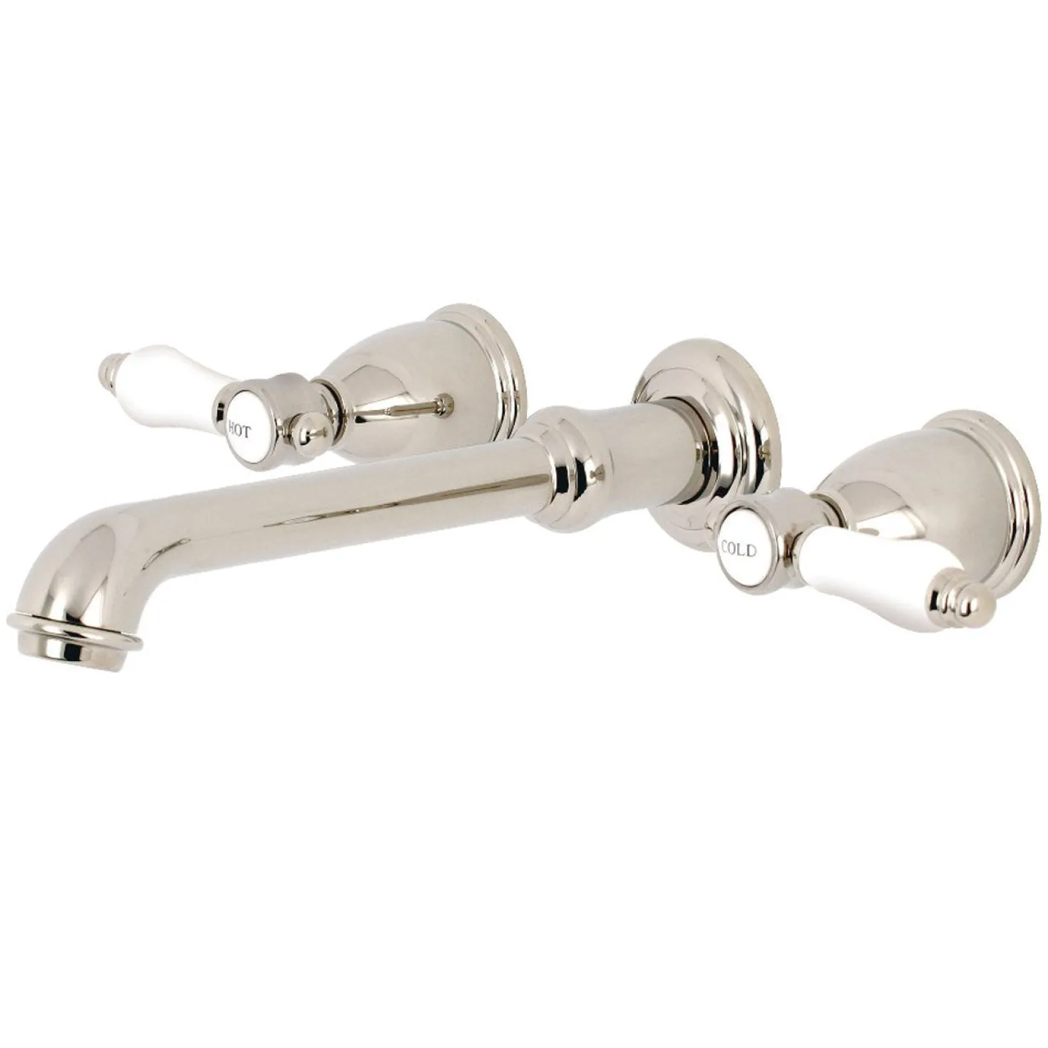 Kingston Brass Bel-Air 2-Handle Wall Mount Roman Tub Faucet