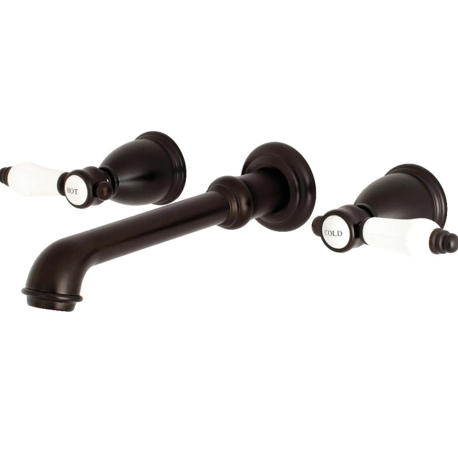 Kingston Brass Bel-Air 2-Handle Wall Mount Roman Tub Faucet