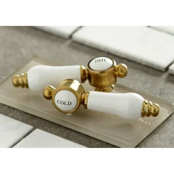 Kingston Brass Bel-Air 2-Handle Wall Mount Roman Tub Faucet