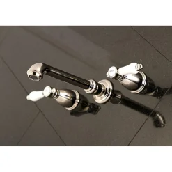 Kingston Brass Bel-Air 2-Handle Wall Mount Roman Tub Faucet