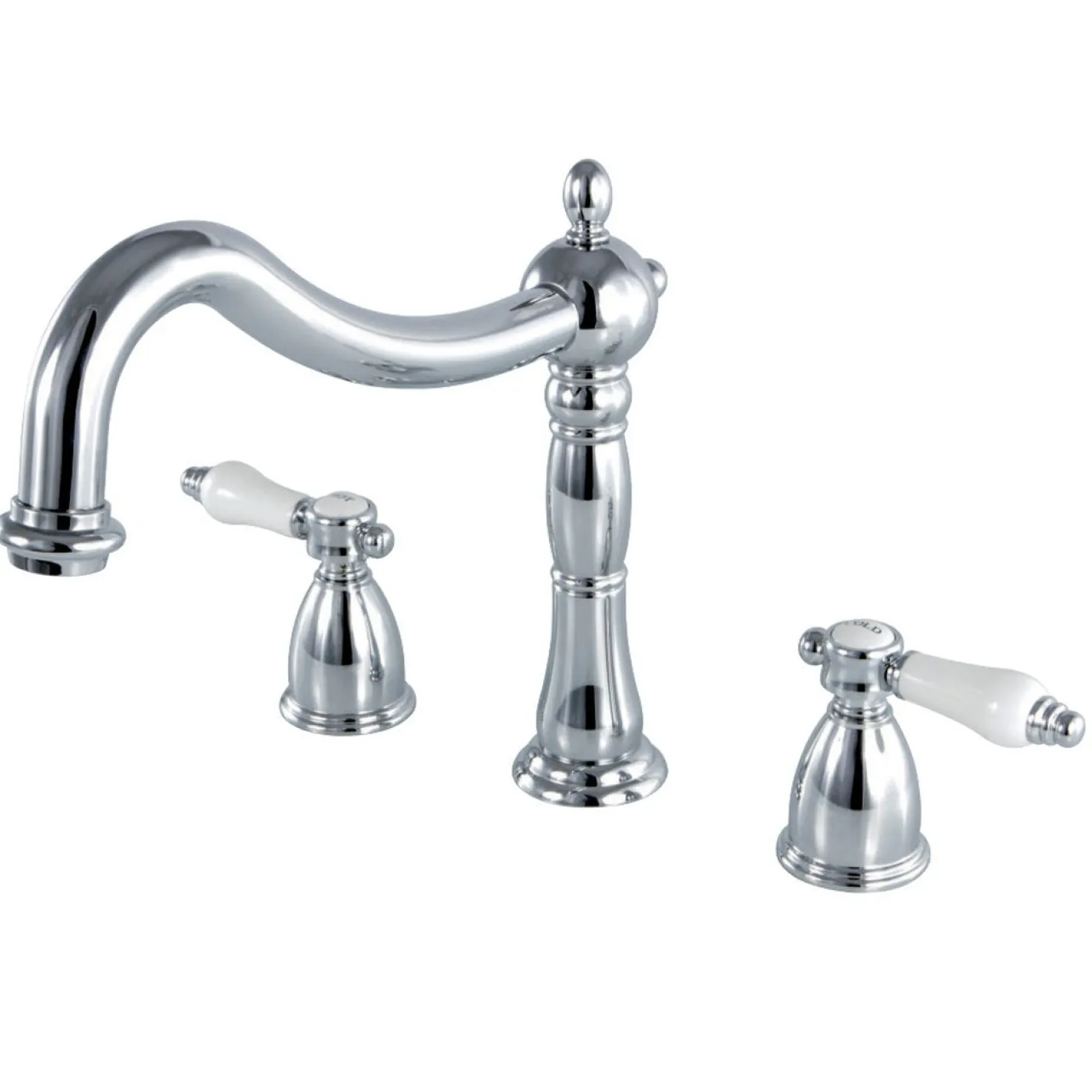 Kingston Brass Bel-Air Roman Tub Filler with Lever Handle