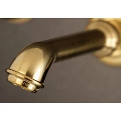 Kingston Brass Bel-Air Two-Handle Wall Mount Bathroom Faucet