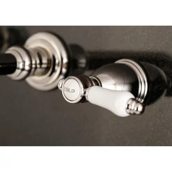 Kingston Brass Bel-Air Two-Handle Wall Mount Bathroom Faucet