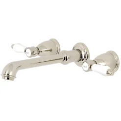 Kingston Brass Bel-Air Two-Handle Wall Mount Bathroom Faucet