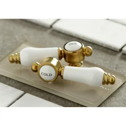 Kingston Brass Bel-Air Two-Handle Wall Mount Bathroom Faucet
