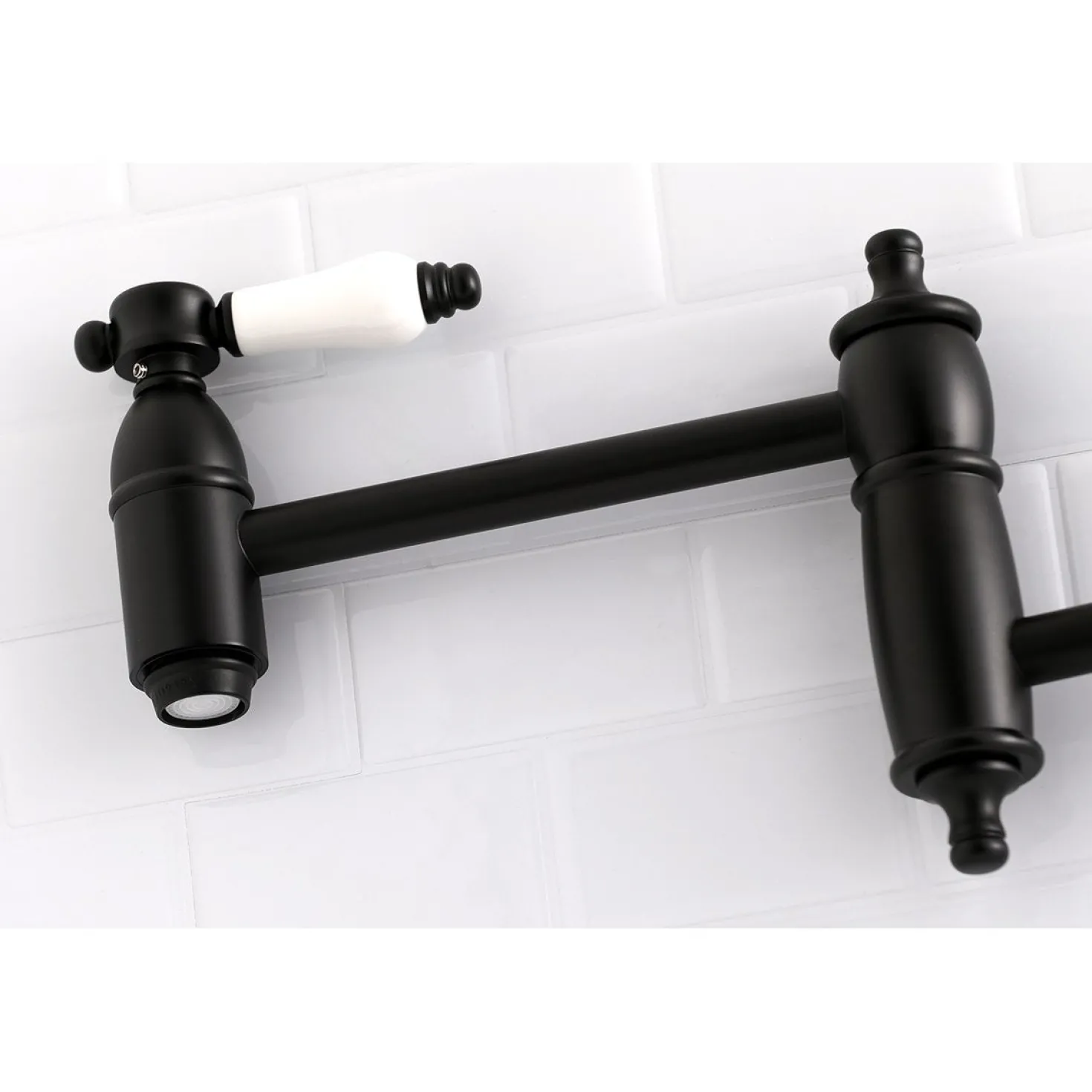 Kingston Brass Bel-Air Wall Mount Pot Filler Kitchen Faucet