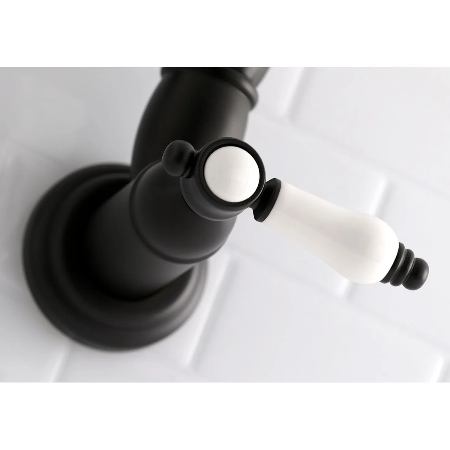 Kingston Brass Bel-Air Wall Mount Pot Filler Kitchen Faucet