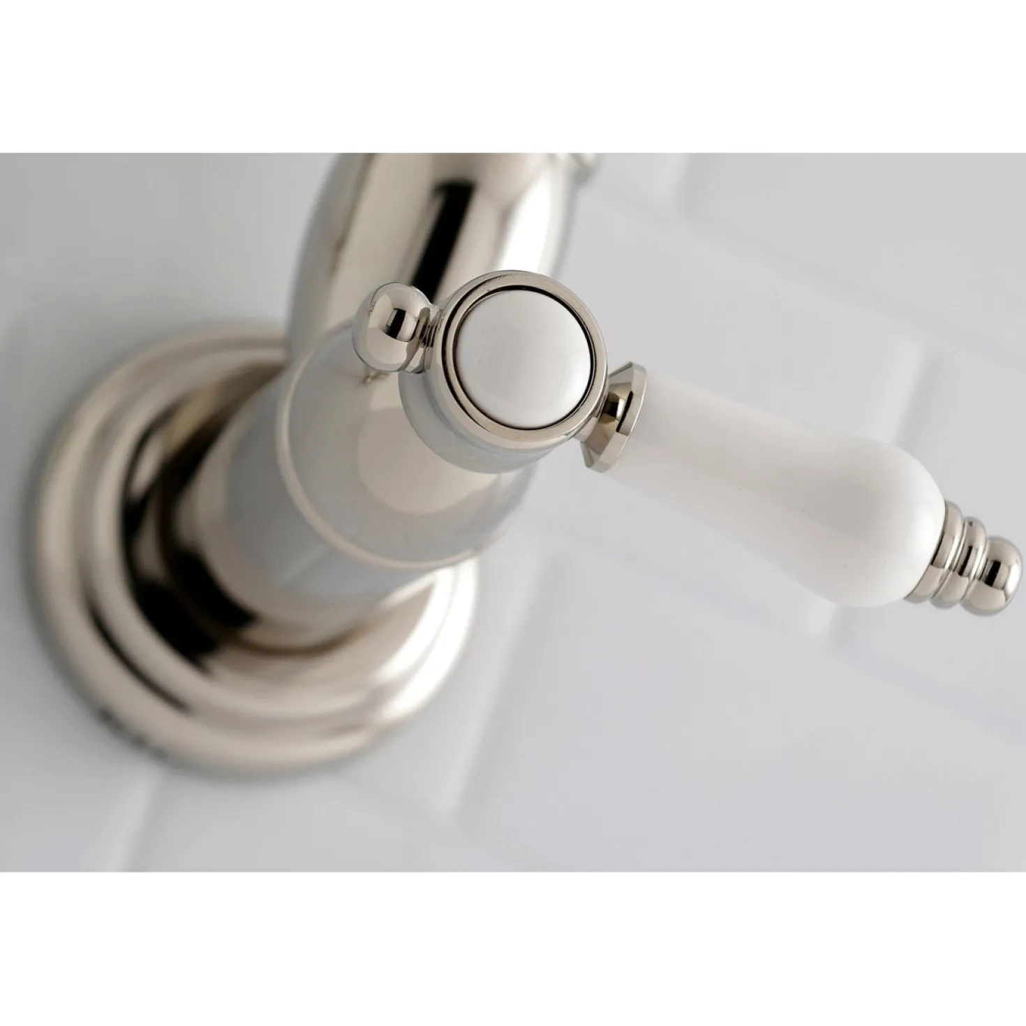 Kingston Brass Bel-Air Wall Mount Pot Filler Kitchen Faucet