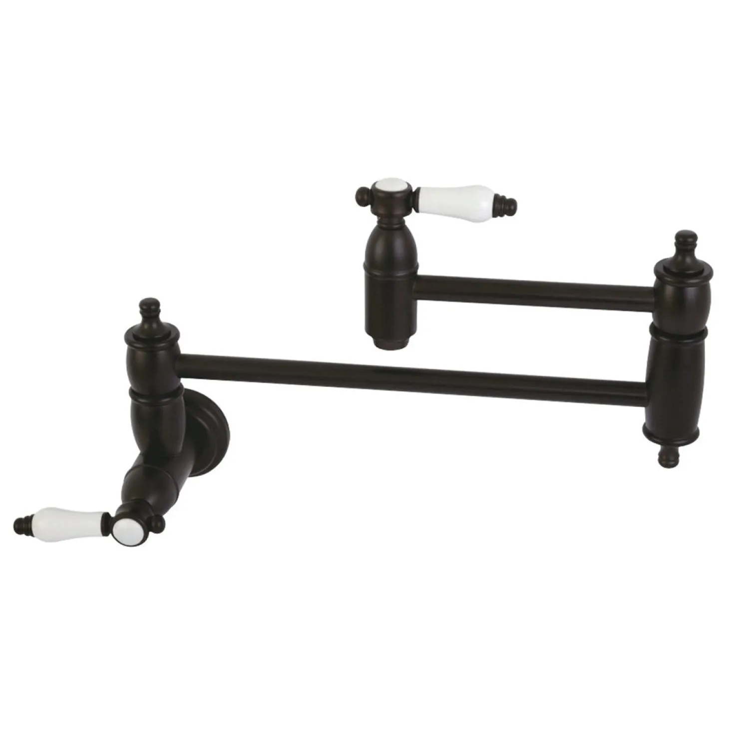 Kingston Brass Bel-Air Wall Mount Pot Filler Kitchen Faucet