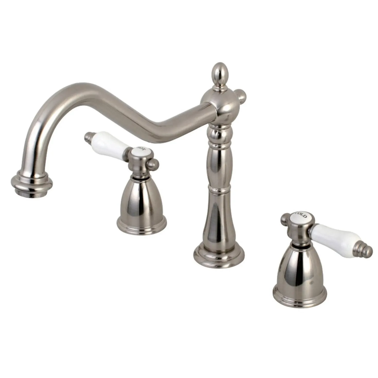 Kingston Brass Bel-Air Widespread Kitchen Faucet