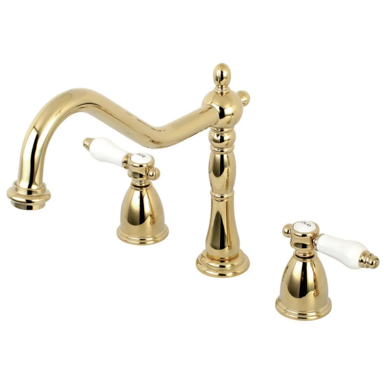Kingston Brass Bel-Air Widespread Kitchen Faucet