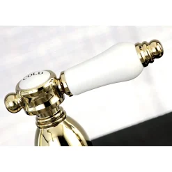 Kingston Brass Bel-Air Widespread Kitchen Faucet