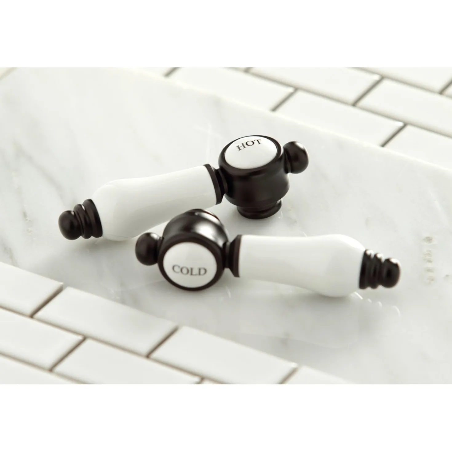 Kingston Brass Bel-Air Widespread Kitchen Faucet