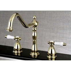 Kingston Brass Bel-Air Widespread Kitchen Faucet