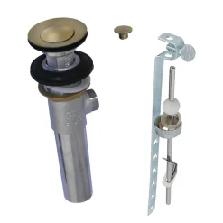 Kingston Brass Brass Pop-Up Drain with Overflow Hole