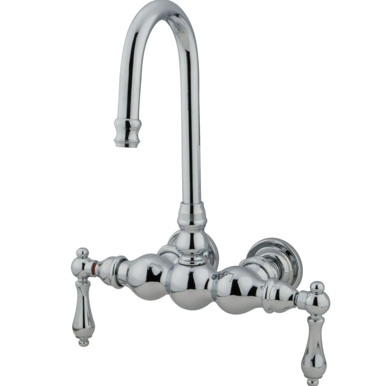 Kingston Brass CC2T1 Vintage 3-3/8" Wall Mount Clawfoot Tub Filler