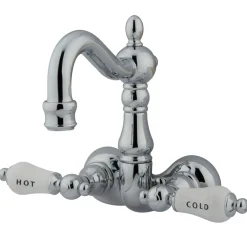 Kingston Brass CC1074T1 Vintage 3-3/8" Wall Mount Clawfoot Tub Filler