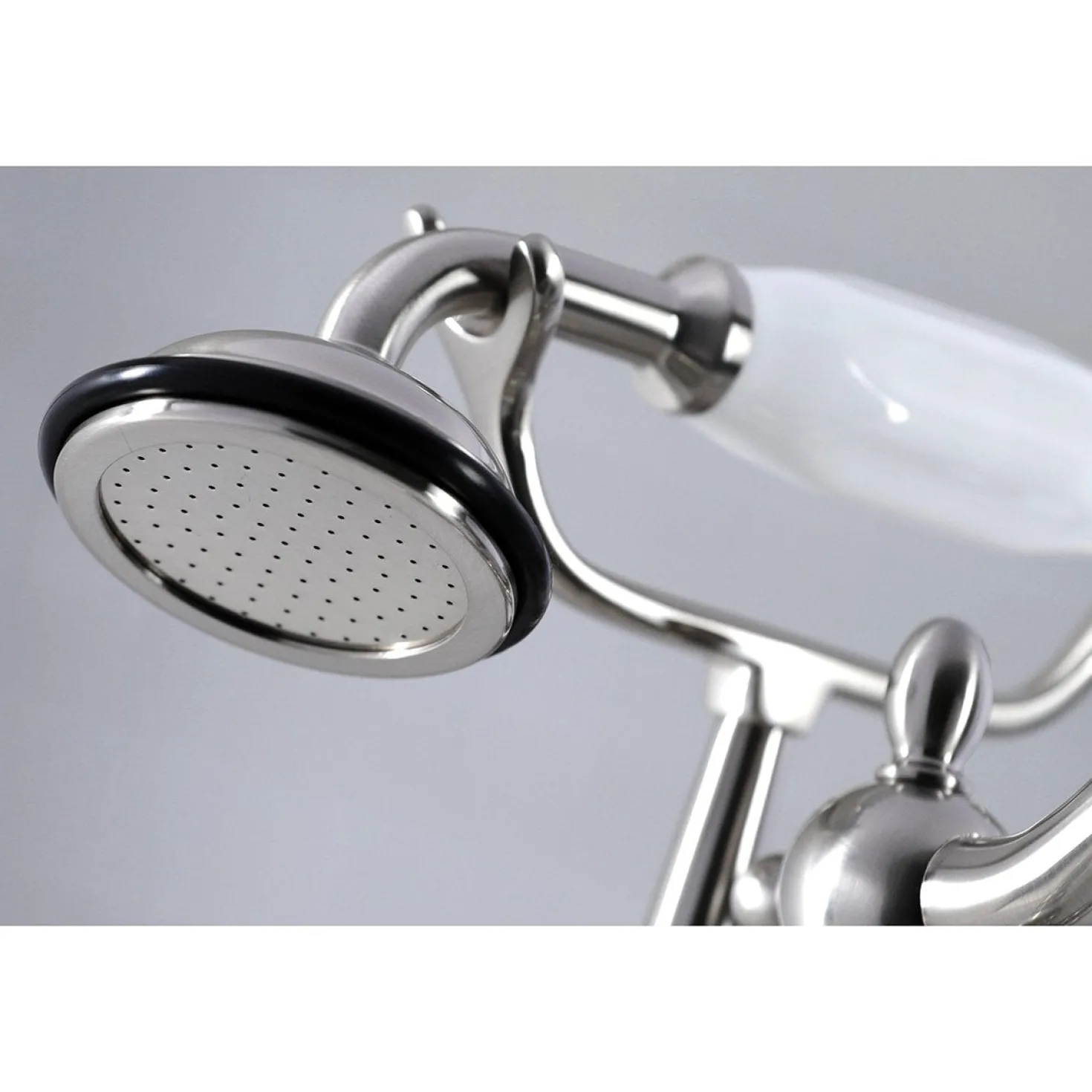 Kingston Brass CC6017TX-P Vintage Clawfoot Tub Faucet with Hand Shower