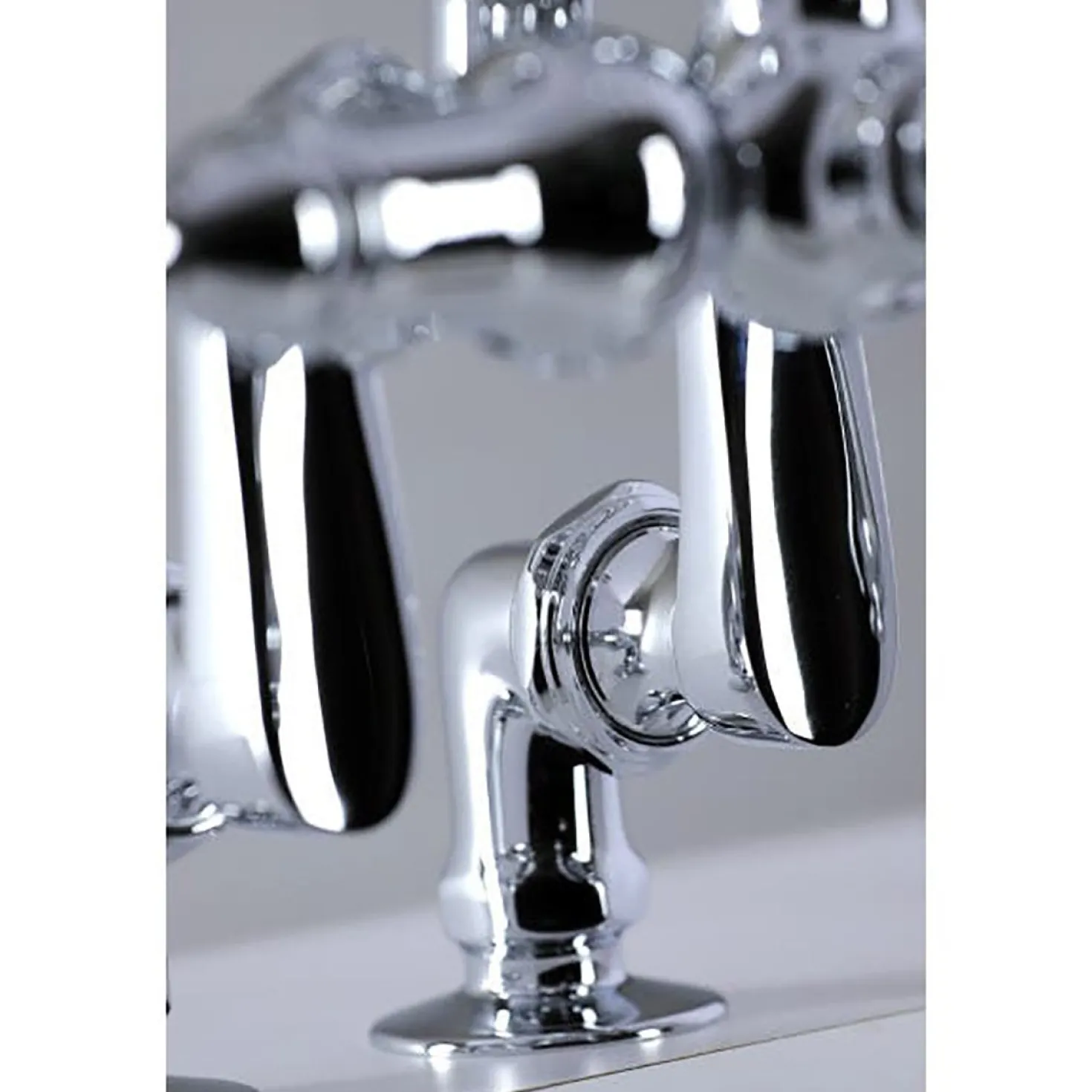 Kingston Brass CC6015TX-PVintage Clawfoot Tub Faucet with Hand Shower
