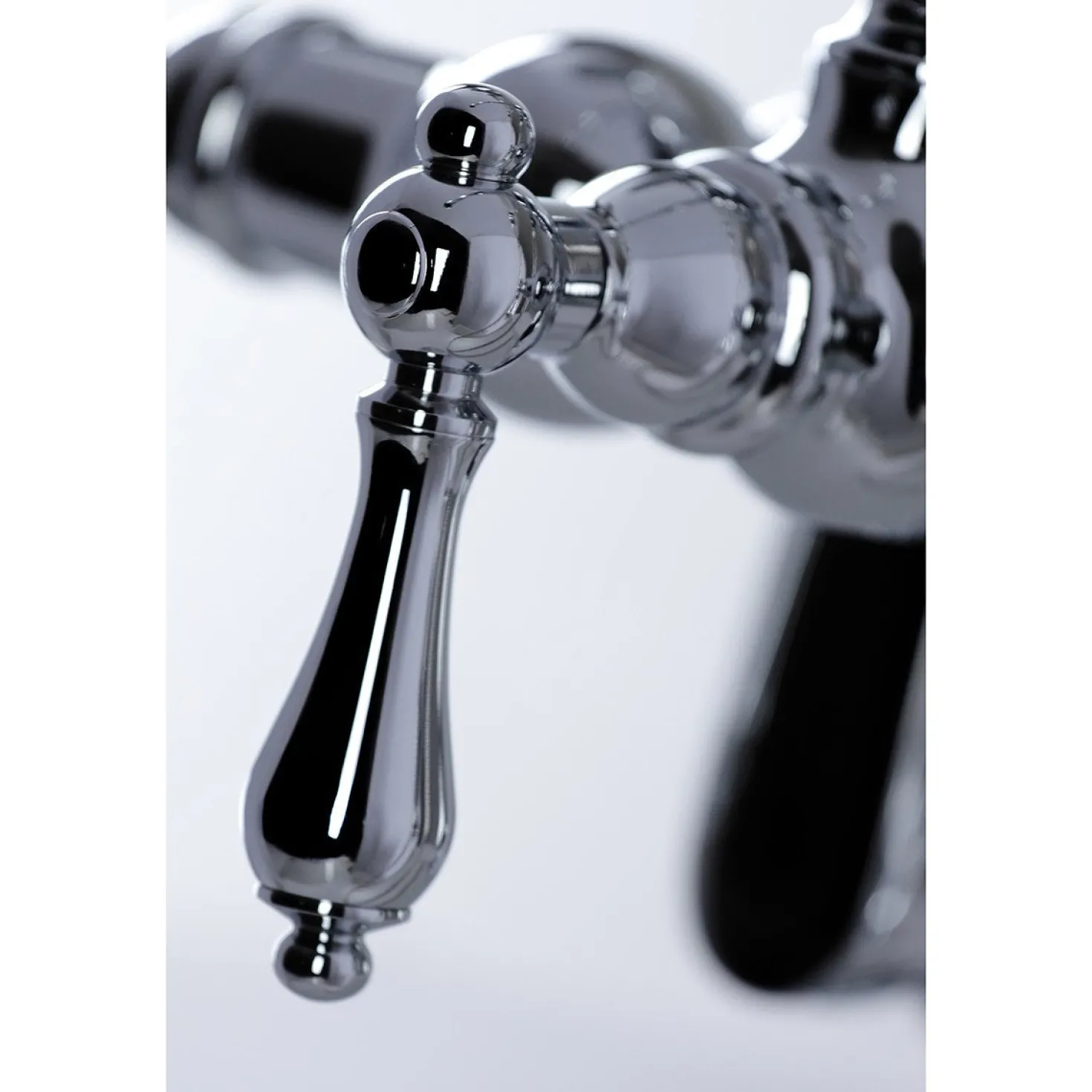 Kingston Brass CC613TX-P Vintage Clawfoot 12.5" x 10" x 8.25" Tub Faucet with Hand Shower