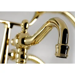 Kingston Brass CC6013TX-P Vintage Clawfoot Tub Faucet with Hand Shower