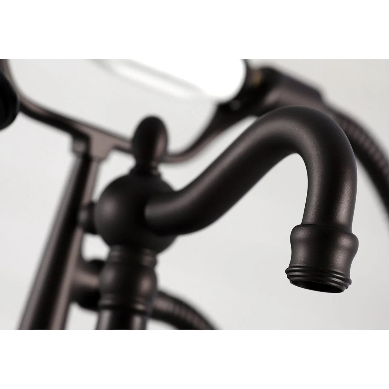 Kingston Brass CC6013TX-P Vintage Clawfoot Tub Faucet with Hand Shower