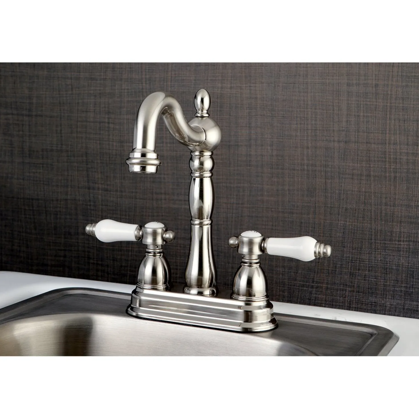 Kingston Brass 4" Centerset Bar Faucet