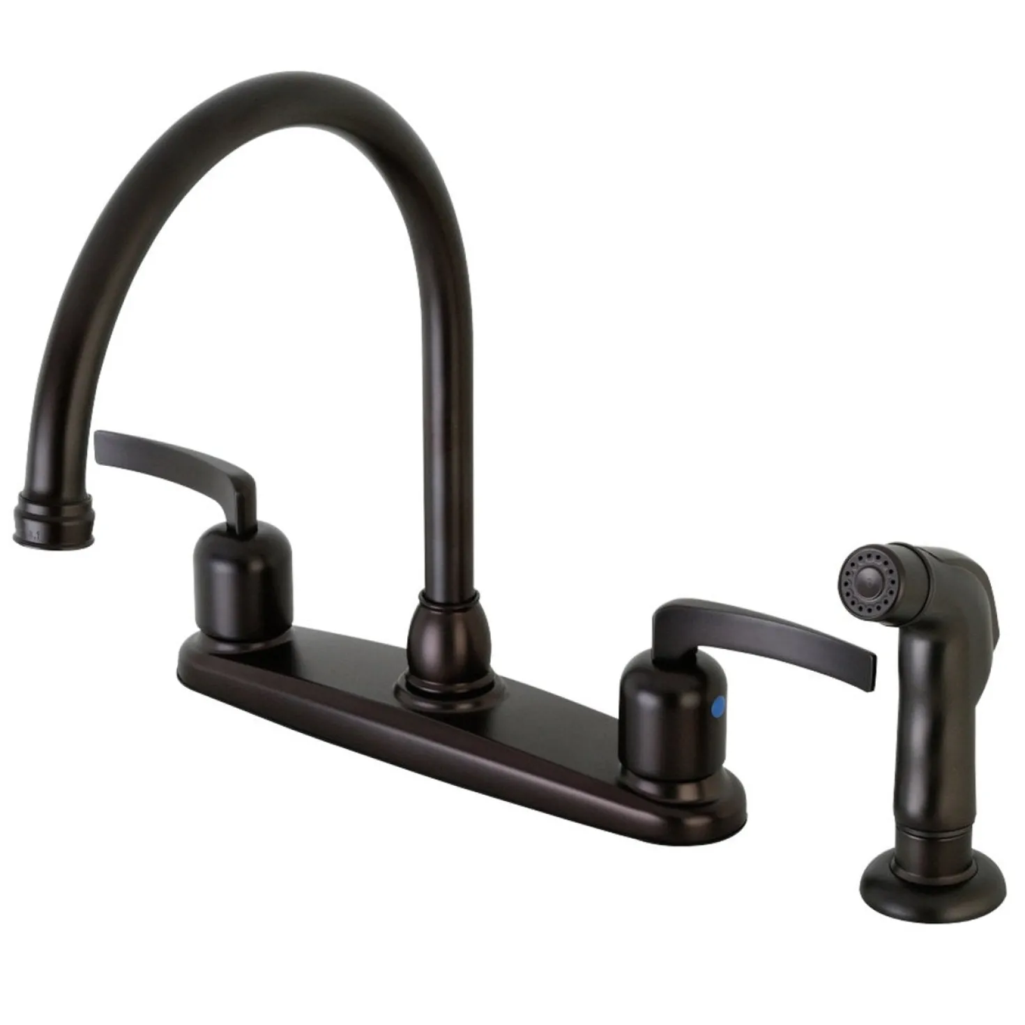 Kingston Brass Centurion Centerset 4-Hole Kitchen Faucet