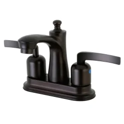 Kingston Brass Centurion 4" Centerset Deck Mount Bathroom Faucet