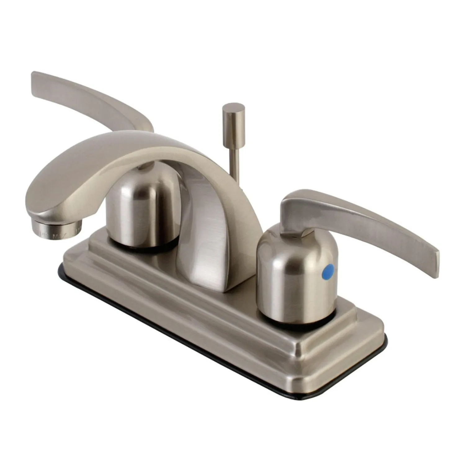 Kingston Brass Centurion Deck Mount 3-Hole 4" Centerset Bathroom Faucet