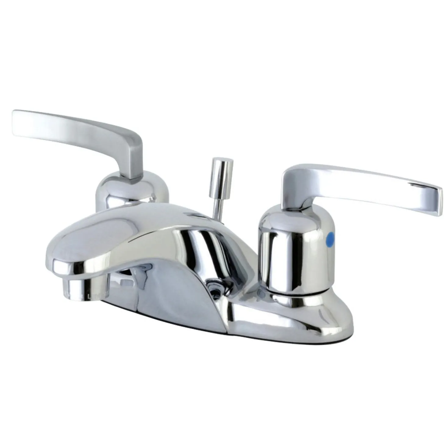 Kingston Brass Centurion Deck Mount 4" Centerset 3-Hole Bathroom Faucet