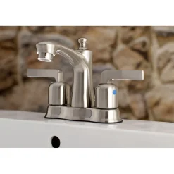 Kingston Brass Centurion Deck Mount 4" Centerset Bathroom Faucet