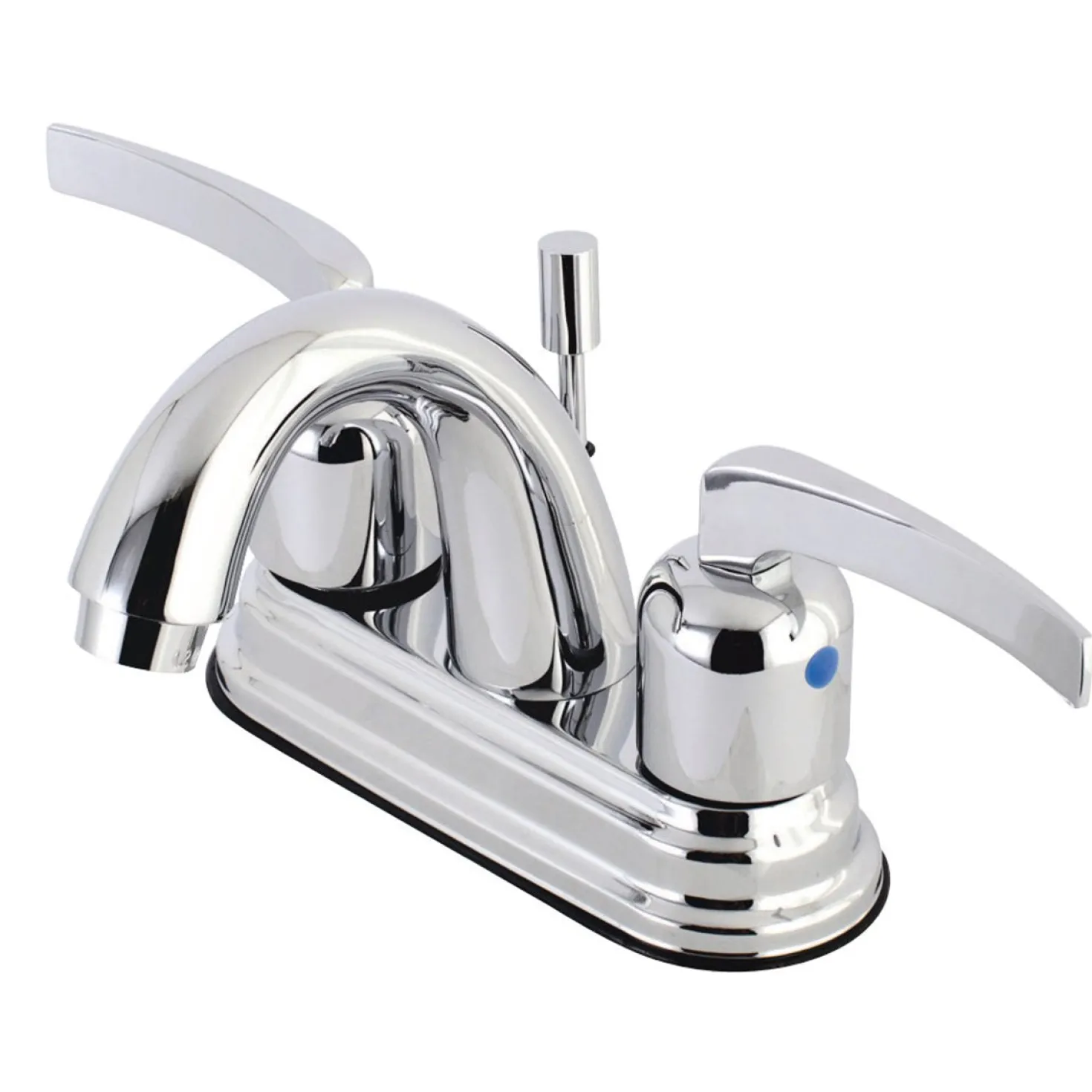 Kingston Brass Centurion Two-Handle 4" Centerset Bathroom Faucet