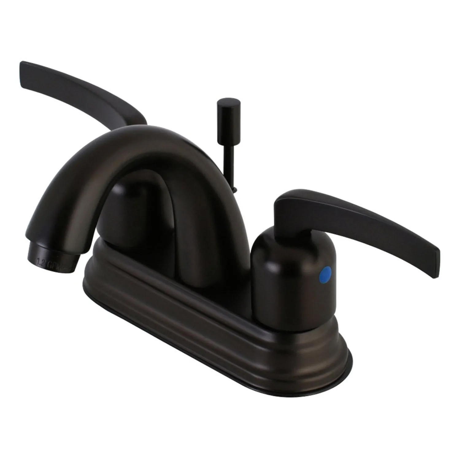 Kingston Brass Centurion Two-Handle 4" Centerset Bathroom Faucet