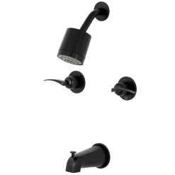Kingston Brass Centurion Two-Handle Tub and Shower Faucet