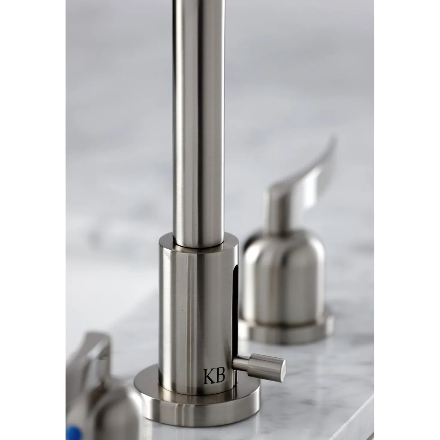 Kingston Brass Centurion Widespread Bathroom Faucet with Brass Pop-Up