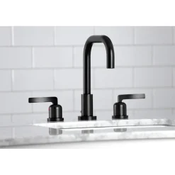 Kingston Brass Centurion Widespread Bathroom Faucet with Brass Pop-Up