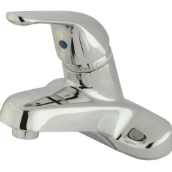 Kingston Brass Chatham Single Handle 4" Centerset Lavatory Faucet with Grid Strainer