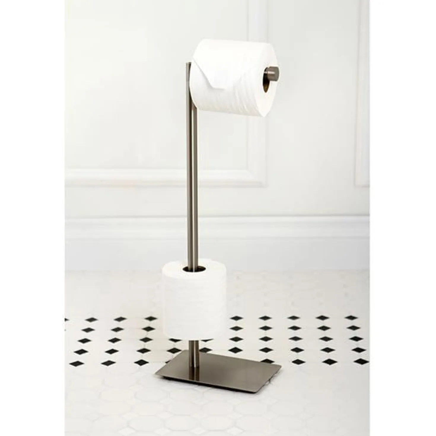 Kingston Brass Claremont Freestanding Toilet Paper Stand