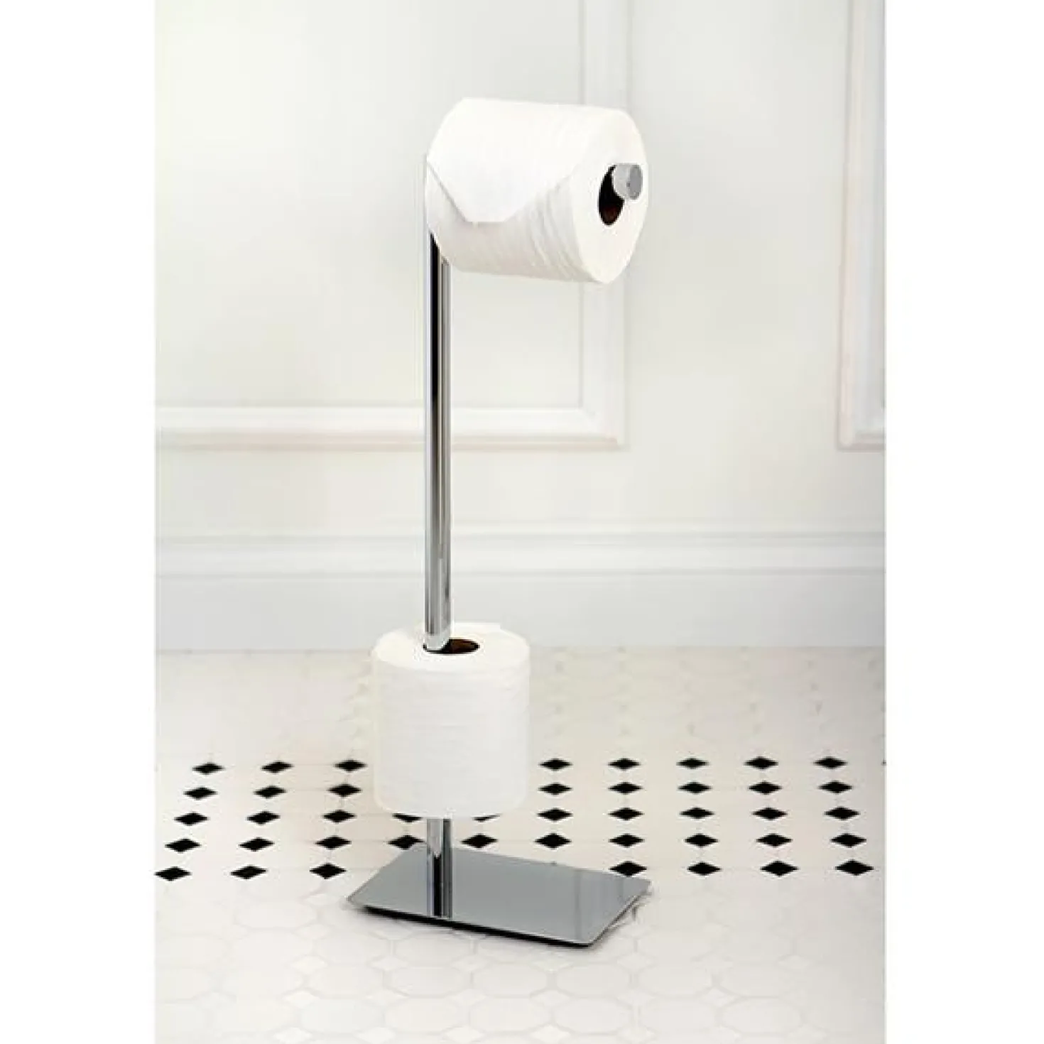 Kingston Brass Claremont Freestanding Toilet Paper Stand