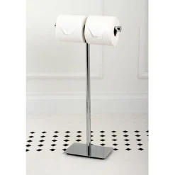 Kingston Brass Claremont Freestanding Double Toilet Paper Stand