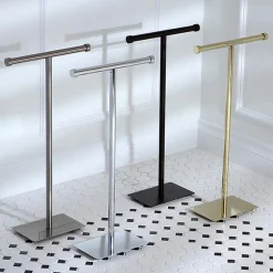Kingston Brass Claremont Freestanding Double Toilet Paper Stand