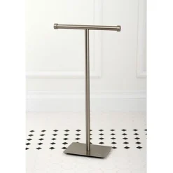 Kingston Brass Claremont Freestanding Double Toilet Paper Stand