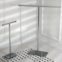 Kingston Brass Claremont Freestanding Double Toilet Paper Stand