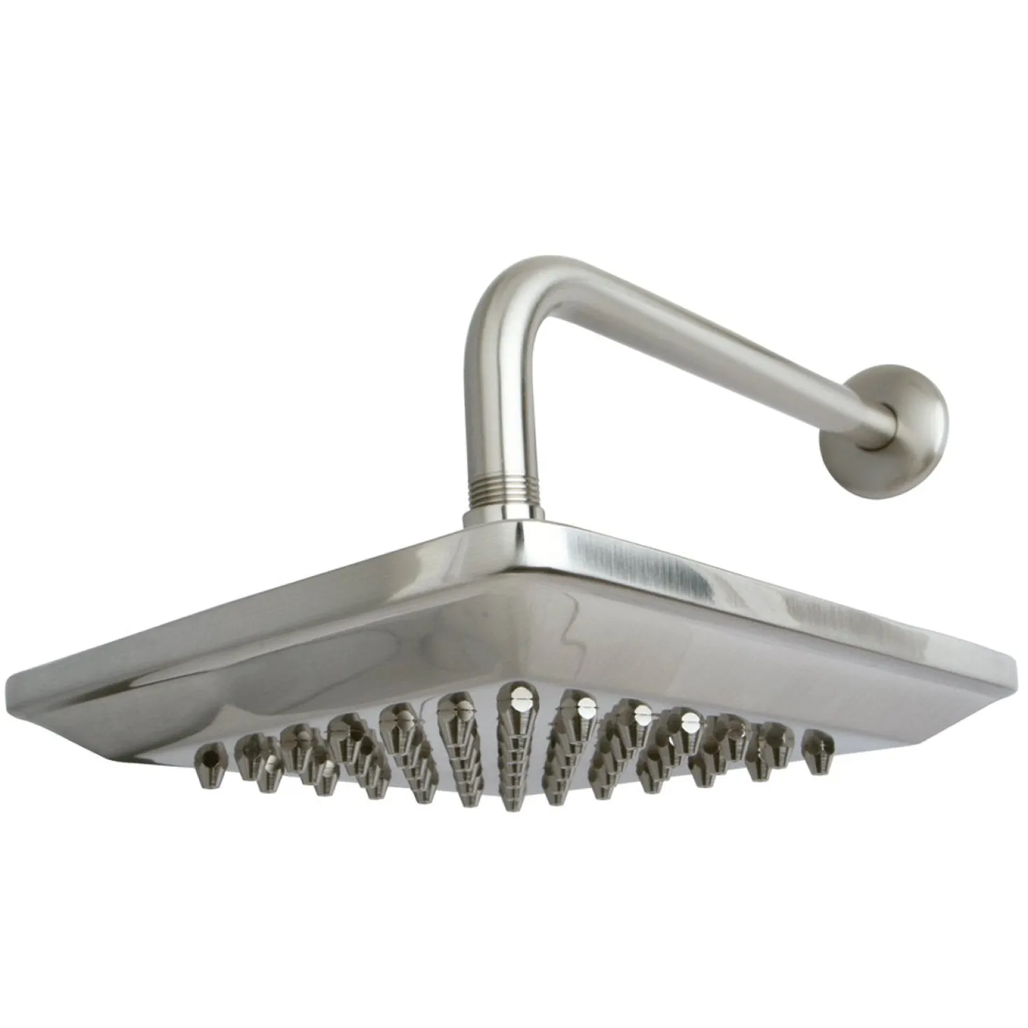 Kingston Brass Claremont 8" x 8" Shower Head with 12" Shower Arm