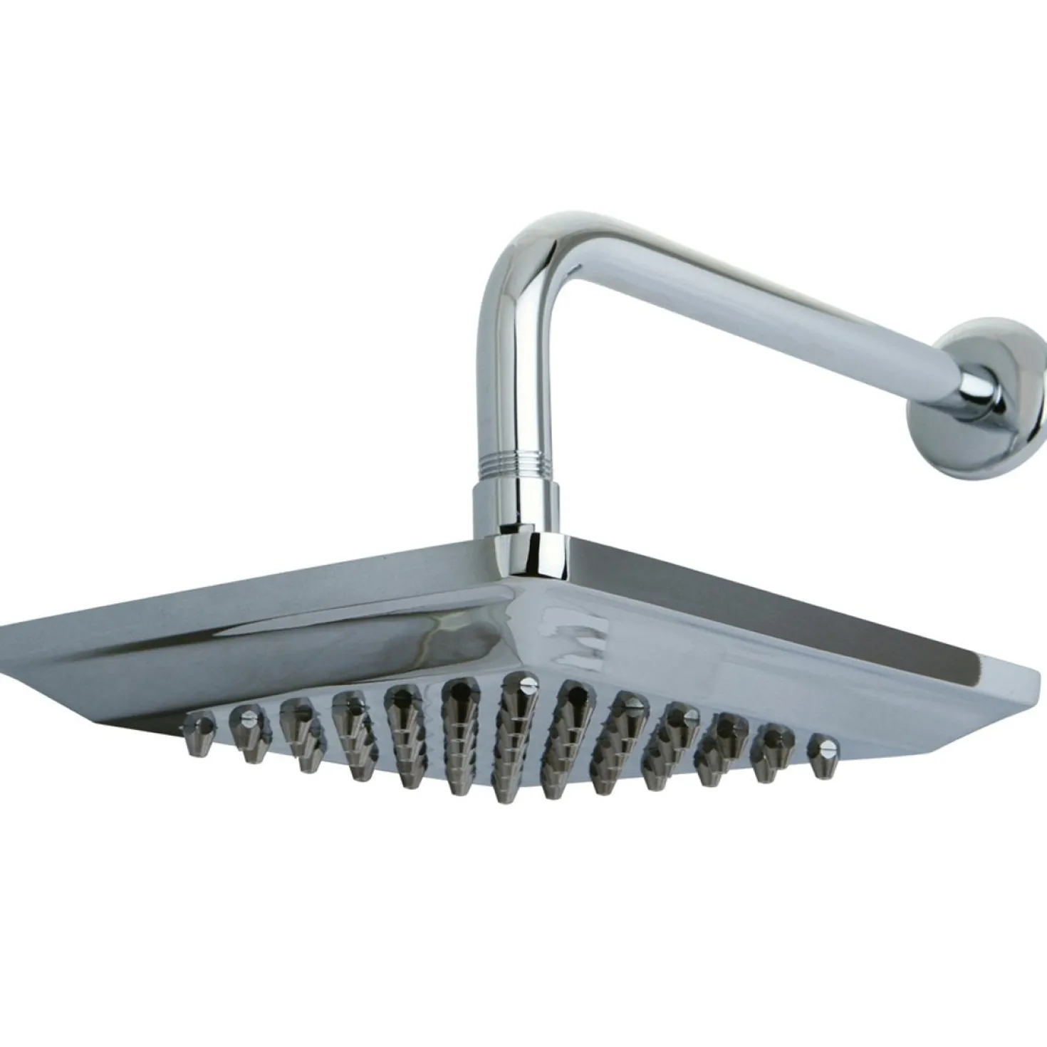 Kingston Brass Claremont 8" x 8" Shower Head with 12" Shower Arm