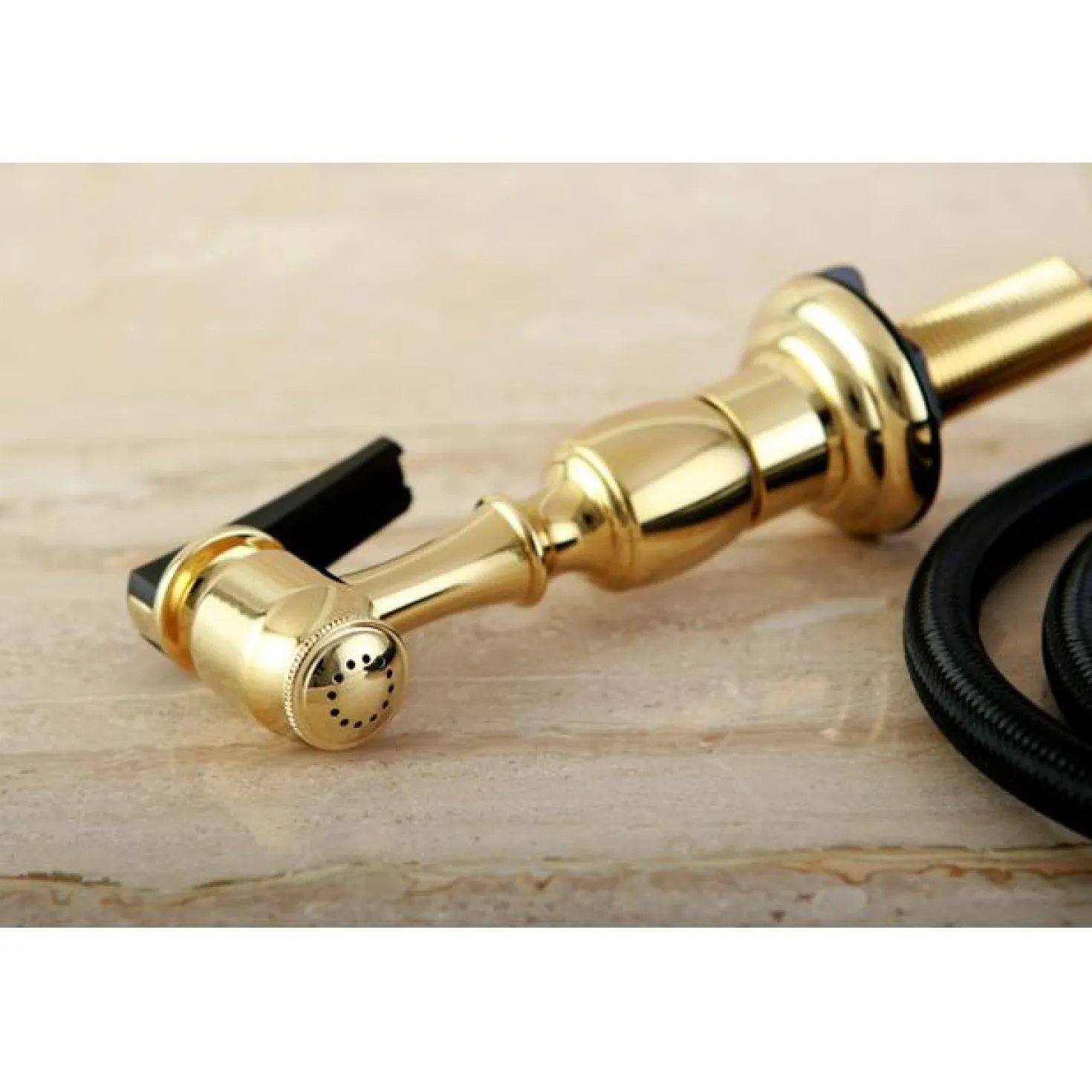 Kingston Brass Classic Gourmetier Made to Match Kitchen Faucet Sprayer with Hose